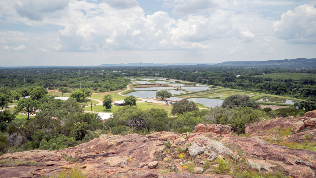 Inks Dam National Fish Hatchery in Burnet County Texas