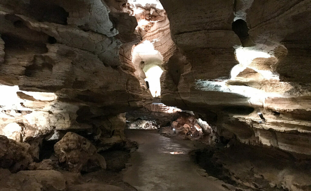 Longhorn Cavern State Park in Burnet County Texas