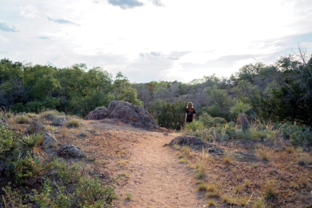 Inks Lake State Park trail