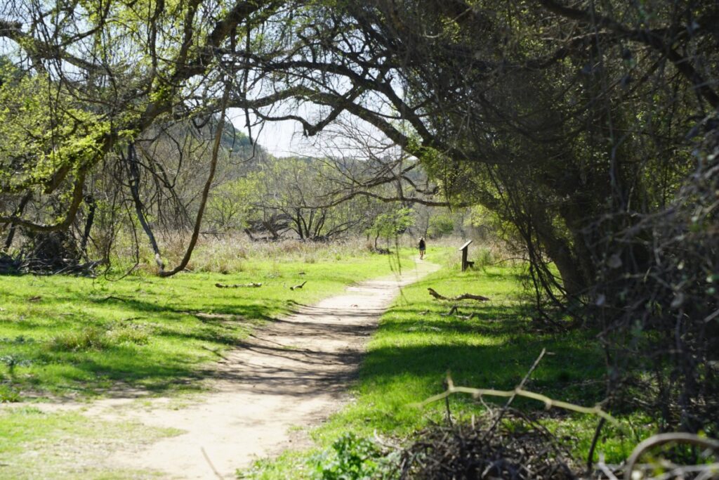 Colorado Bend State Park hiking trail