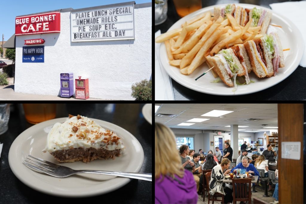 Blue Bonnet Cafe food