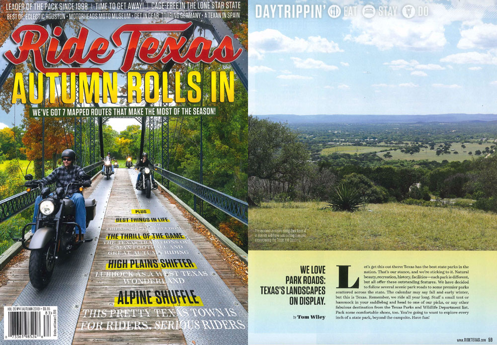 Ride Magazine in Burnet County