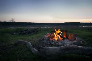 Highland Lakes campfire