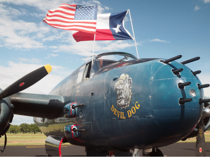 devil dog, bluebonnet air show, burnet county events
