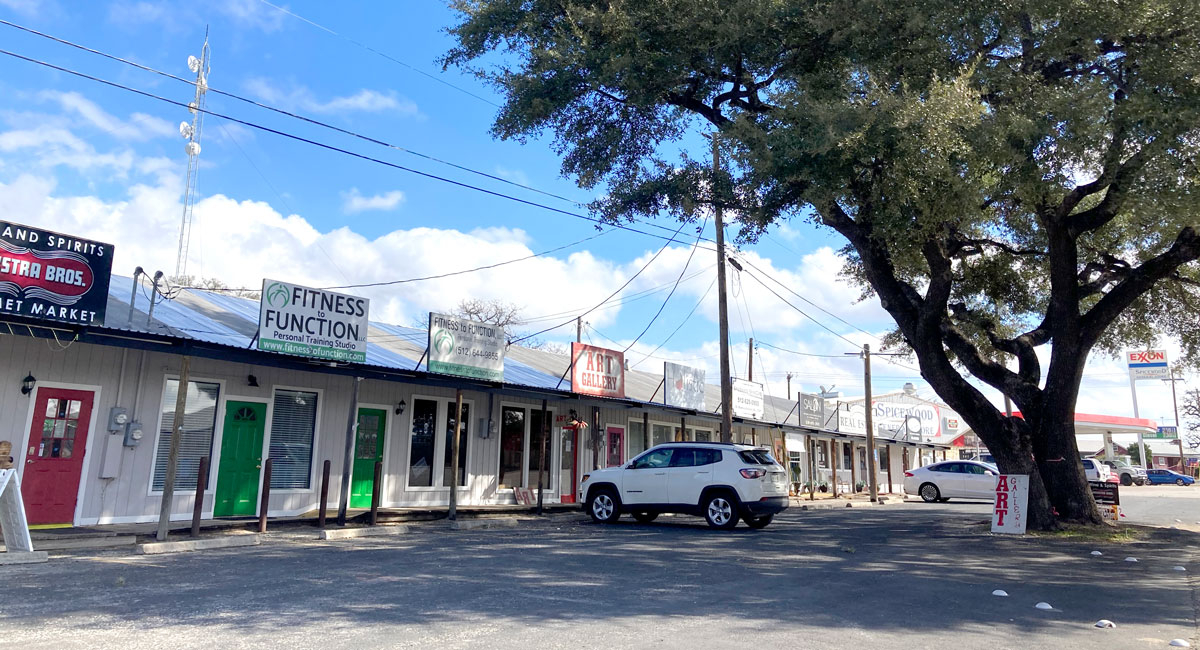 Shops in Spicewood, Texas