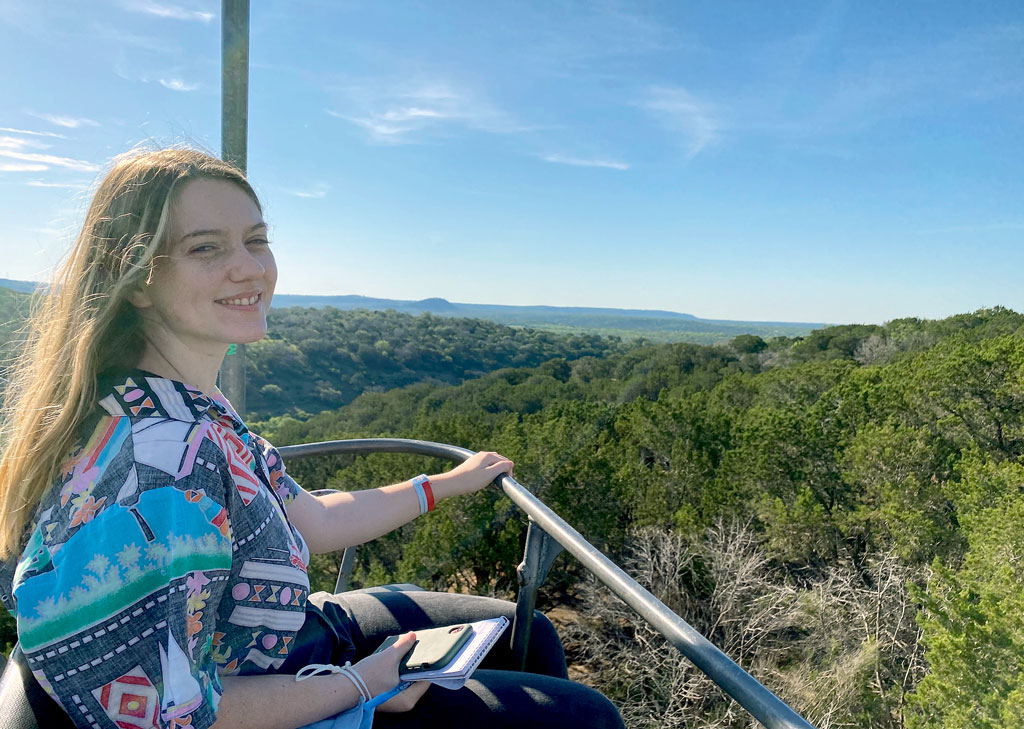 Spider Mountain Bike Park views