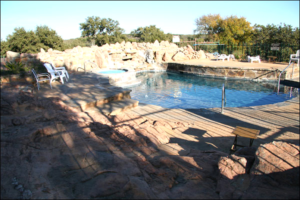 Pool at Big Chief Resort on Lake Buchanan