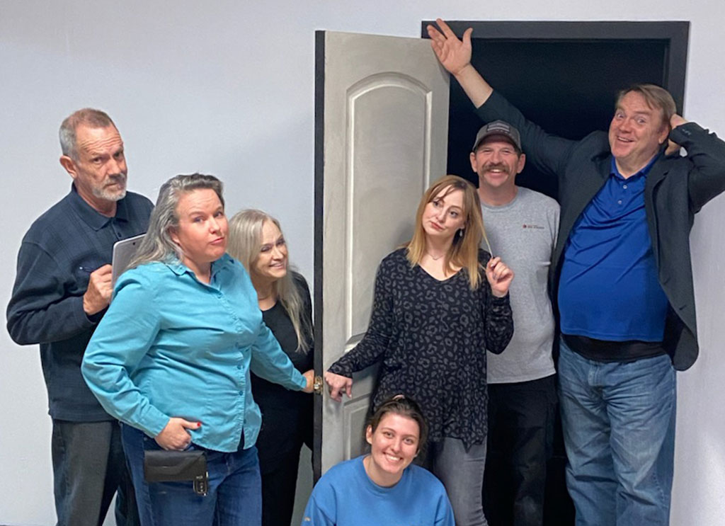 Hill Country Community Theatre cast of 'Carol Burnett Show'