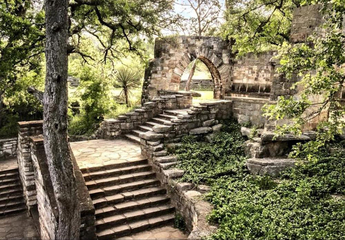 Longhorn Cavern State Park in Burnet, Texas