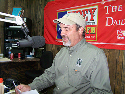 Trey Carpenter of the Texas Parks and Wildlife Department