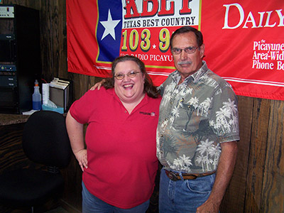 KBEY's Kay Baker and Lee Ellis