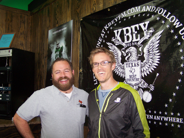 KBEY 103.9 FM Radio Picayune's 'JBar Weekend Restroom Report' with Jason Jamar and guest Chris McWatters of Tejas Trails.