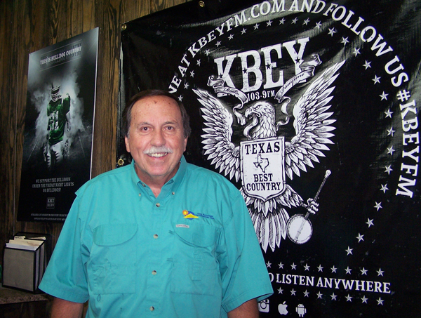 KBEY 103.9 FM Radio Picayune guest Nick Zackoff of the Lake Buchanan Conservation Corps.