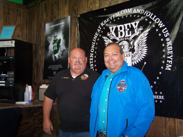 KBEY 103.9 FM Radio Picayune guests George Tennison and Manny Trinidad