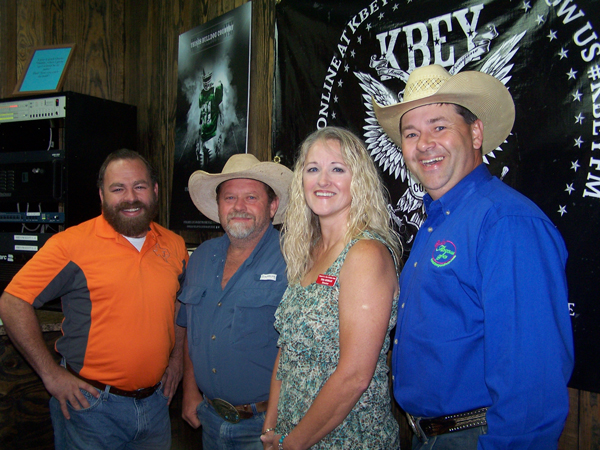 KBEY 103.9 FM Radio Picayune's 'JBar Weekend Restroom Report' with Jason Jamar and guests Brent Nichols, Tina Morgan and Ronald Burton.