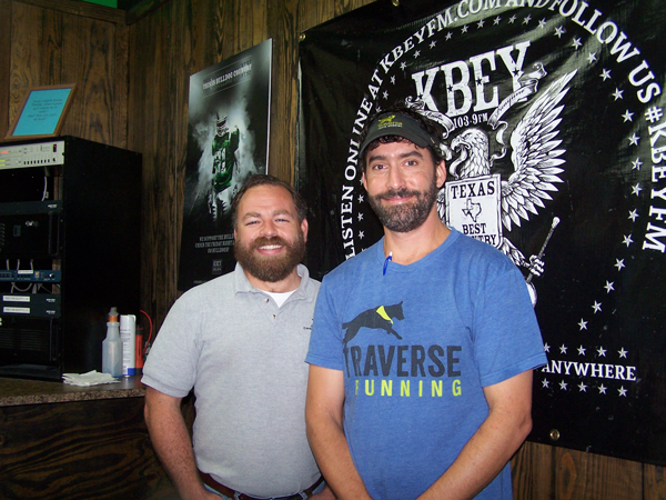KBEY 103.9 FM Radio Picayune welcomed Jason Jamar of the 'JBar Weekend Restroom Report' and guest Brad Quinn of Traverse Running.