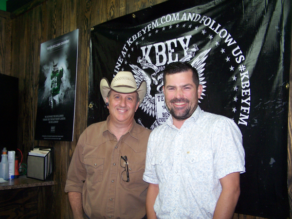 KBEY 103.9 FM Radio Picayune guests Jeff Hughes and Zack Hamilton.