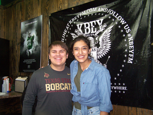 KBEY 103.9 FM Radio Picayune guests Jordan Jones and Christine Ashbaugh of the Hill Country Community Theatre's 'Annie Get Your Gun.'