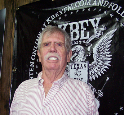 KBEY 103.9 FM Radio Picayune guest Mike Dyer of the Marble Falls Rodeo Association.
