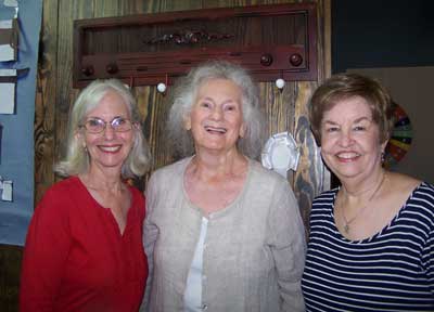 KBEY 103.9 FM Radio Picayune guests Sharon Drake, Margie Butler and Sondra Fox.