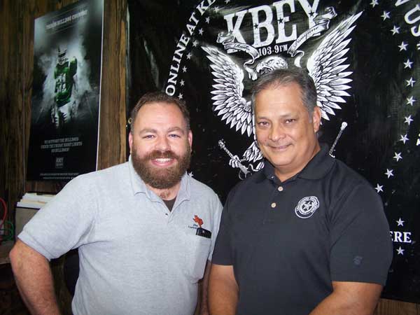 KBEY 103.9 FM Radio Picayune's 'JBar Weekend Restroom Report' with Jason Jamar and guest Mike Delgado.