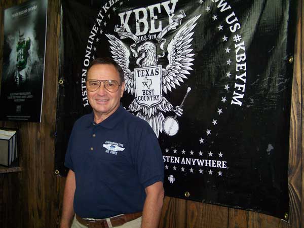 KBEY 103.9 FM Radio Picayune guest Jim Hower Highland Lakes chapter of the Commemorative Air Force.