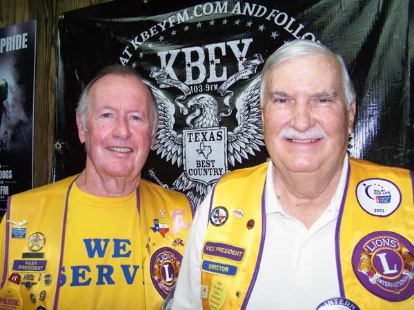 KBEY 103.9 FM Radio Picayune guests Terry Scalise and Jim Heartwell of the Kingsland Lions Club talked about the 23rd annual charity golf tournament Oct. 22.