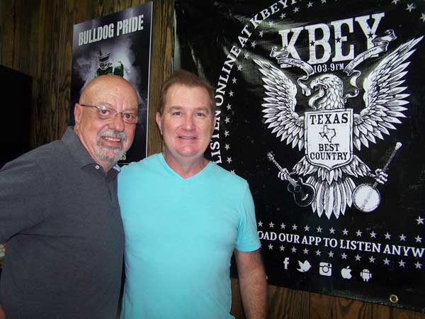 KBEY 103.9 FM Radio Picayune's Ed Chandler and guest T.J. Smith.