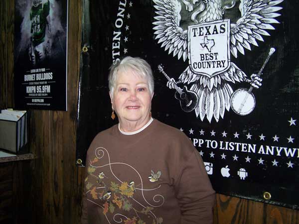 KBEY 103.9 FM Radio Picayune guest Cheryll Crabtree of the Llano Community Theatre.
