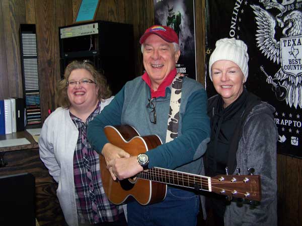 Kay Baker, Bill Rives, and 'DJ Yows.'