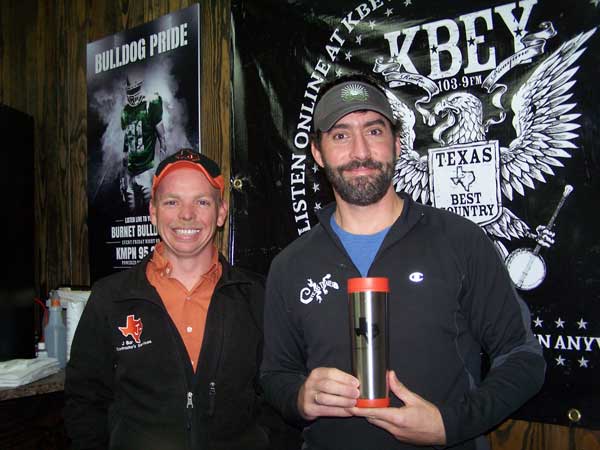 David Jamar with Brad Quinn of Tejas Trails.