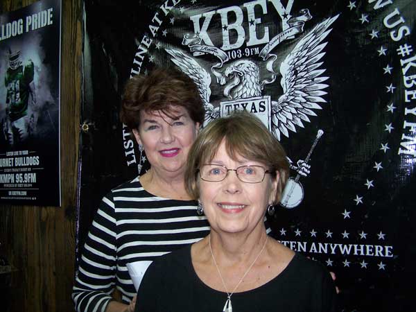 Lynn McDowell (front) and Helen Thompson