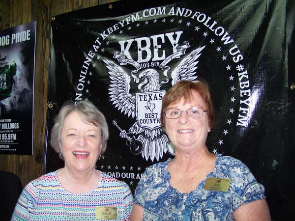 Sally May (left) and Sue Wieland of Literacy Highland Lakes.