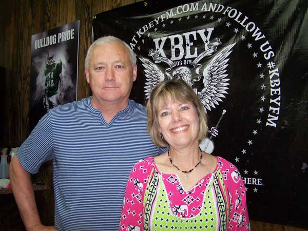 Ron Cunningham and Dr. Louise Forrister of Lutie Watkins Memorial United Methodist Church.