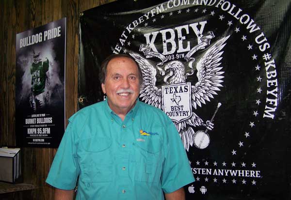 KBEY 103.9 FM guest Nick Zackoff of the Lake Buchanan Conservation Corp.