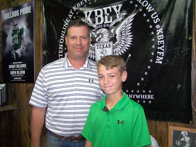 KBEY 103.9 FM guests Greg Mohr and son Stran talk about the Gillespie County Fair.