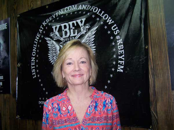 KBEY 103.9 FM guest Patti Zinsmeyer of the Marble Falls/Lake LBJ Chamber of Commerce.