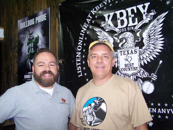 KBEY 103.9 FM welcomed Jason Jamar of the 'JBar Weekend Restroom Report' and guest Mark McCary of the Highland Lakes Squadron of the Commemorative Air Force.