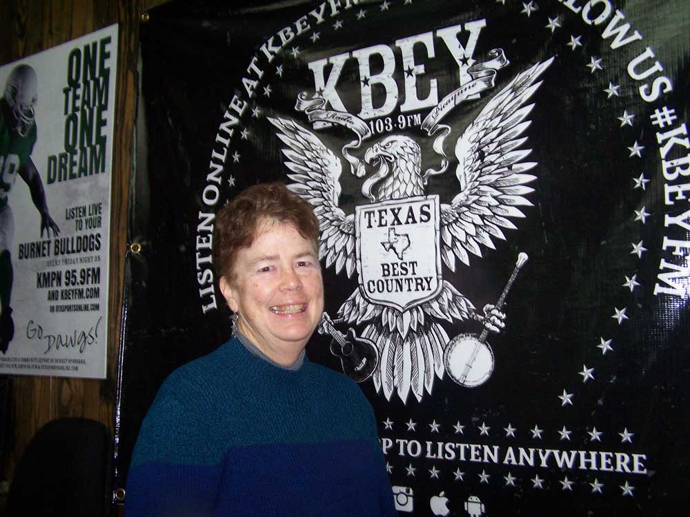 KBEY 103.9 FM Radio Picayune guest Paula Richards of the Upper Highland Lakes Nature Center.