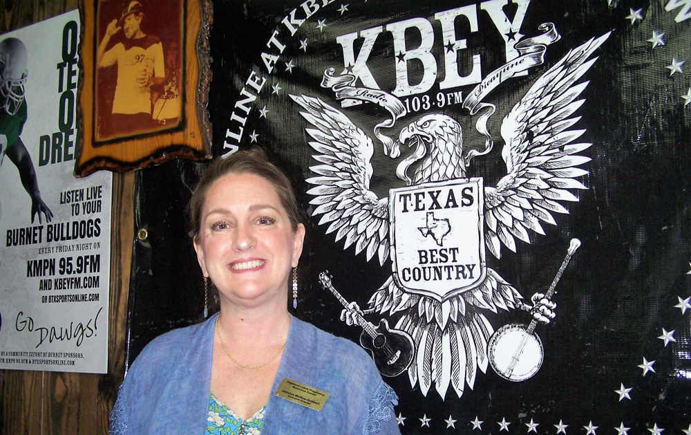 KBEY 103.9 FM guest Jessica McRee-Grabert, executive director of the Highland Lakes Pregnancy Resource Center.