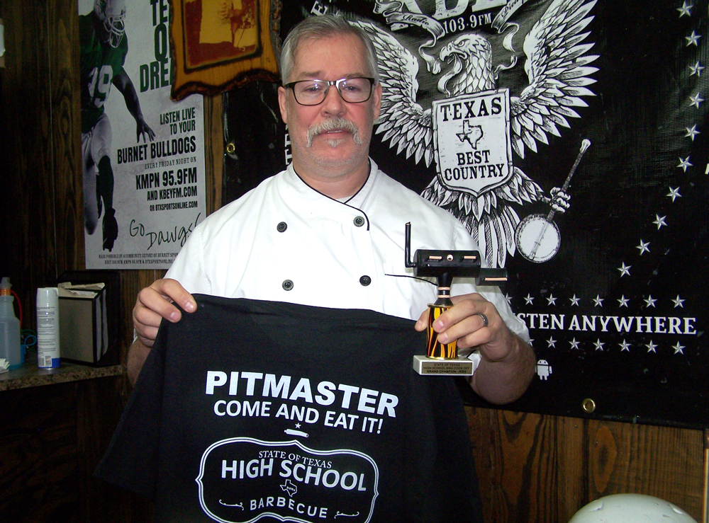 KBEY 103.9 FM Radio Picayune guest and Burnet High School culinary arts teacher Mike Erickson talks about the State of Texas High School Barbecue Cook-off in Burnet.