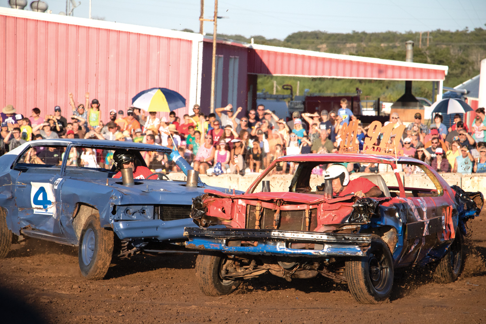 The annual Spicewood VFD/EMS Destruction Derby is Sept. 8.