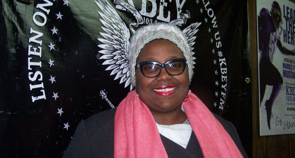 Monique Breaux of the Marble Falls Parks and Recreation Department