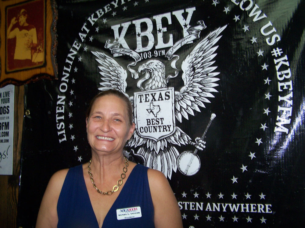 Wendy Taylor of the Kingsland Chamber of Commerce