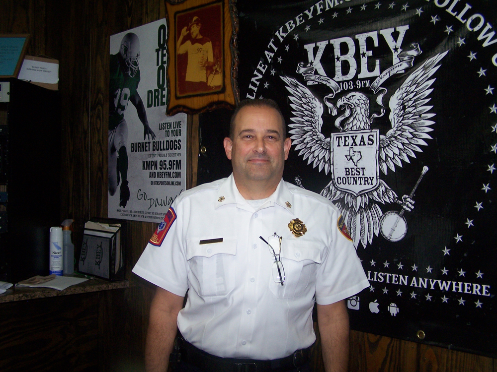 Marble Falls Fire Rescue Chief Russell Sander