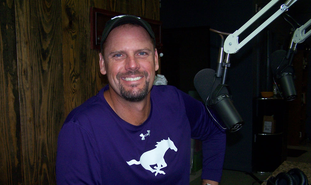 Marble Falls High School head football coach Brian Herman
