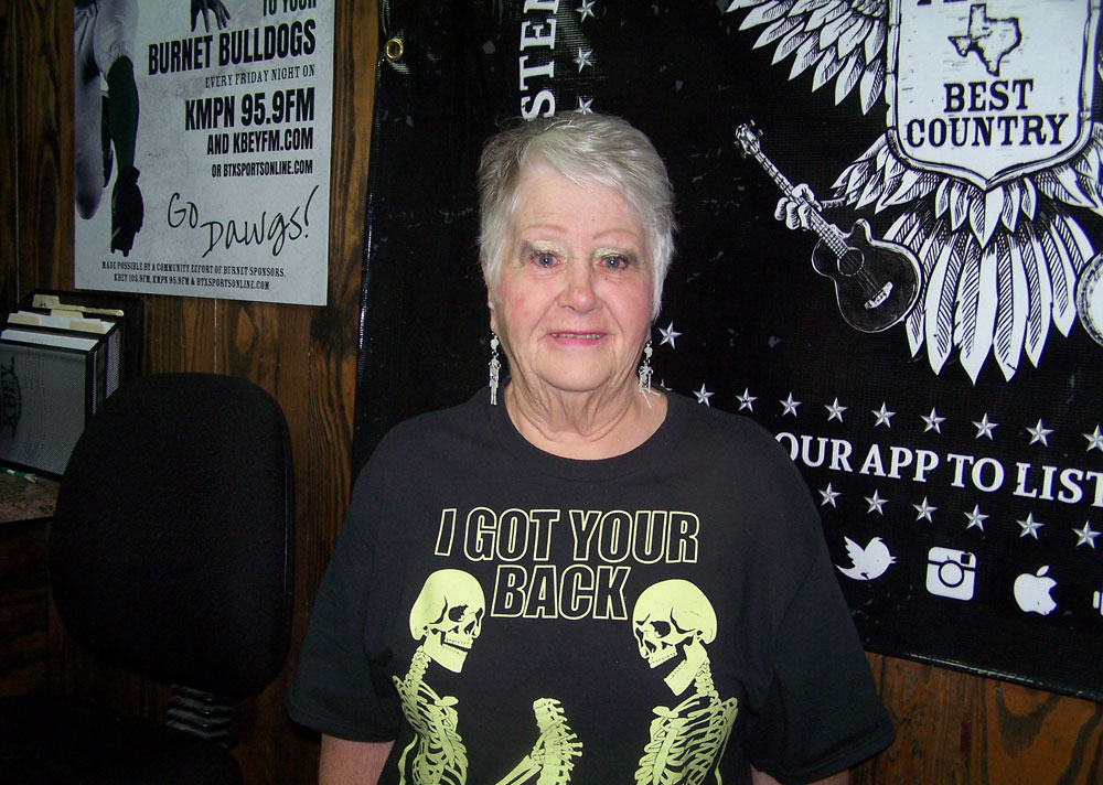 Cheryl Crabtree of the Llano Community Theatre