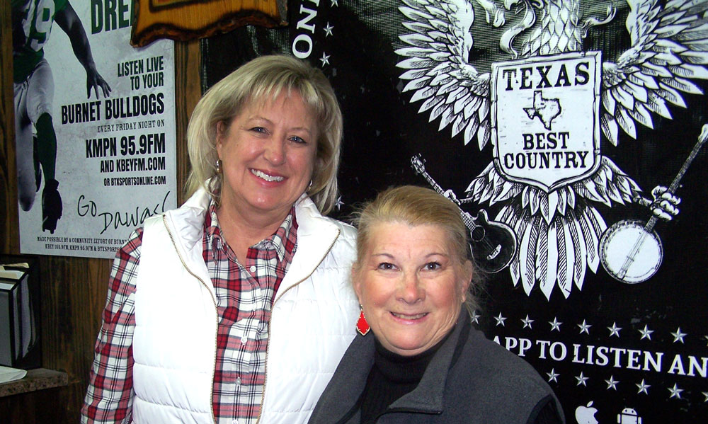 Kay Stripling and Mary Jane Avery of the Burnet County GOP
