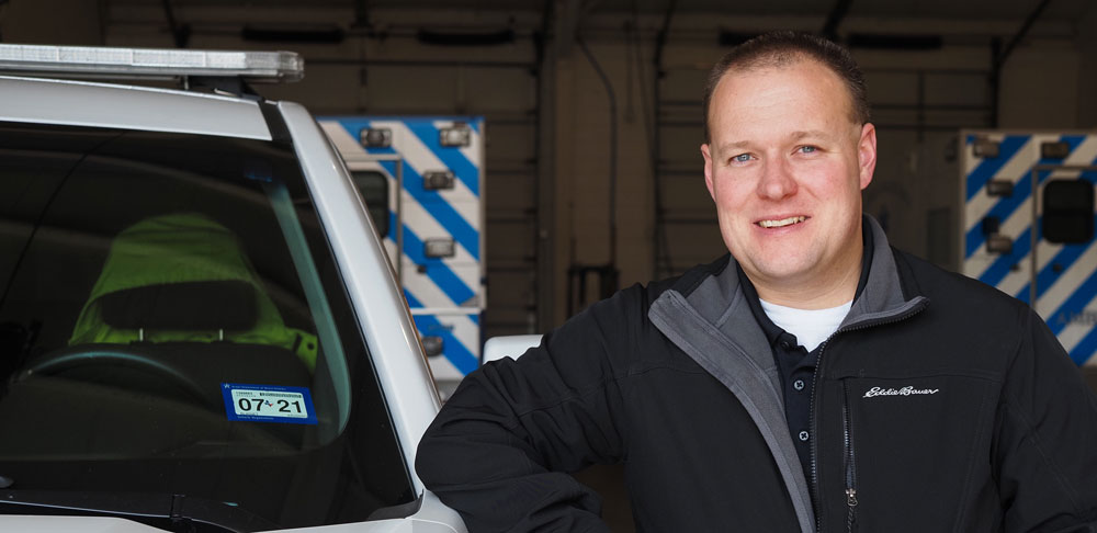 Marble Falls Area EMS' Kevin Naumann