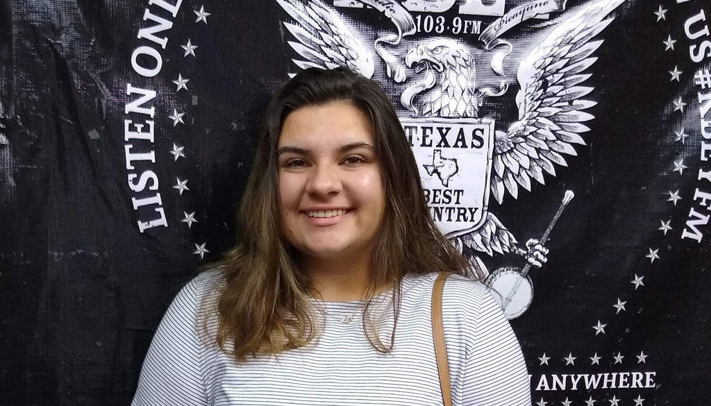 Jaelyn Nelson of the Burnet County Hunger Alliance